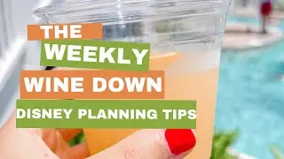Disney Planning Tips - Weekly Wine Down