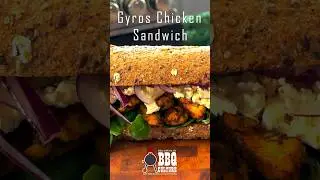 🤤 Gyros Chicken Sandwich 😁 #bbq #lecker #mittagessen #sogeil #rezeptidee #kochen #sandwich