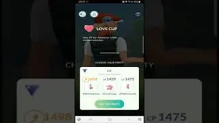 THE ONLY *LOVE CUP* TEAM YOU'LL EVER NEED IN POKEMON GO #shorts