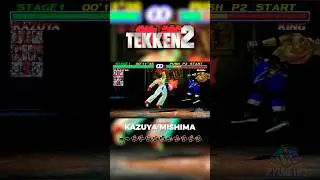 Tekken 2 (1995) 10 Hit Combos Part 3 #tekken #shorts