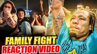 Family Fight Reaction Video! Marcus McGhee vs Luciano Ramos