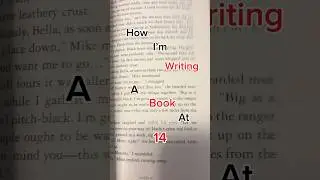 POV: Writing a book at 14 😓 #teenauthor #authortube #author #booktube #books