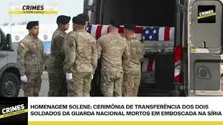 Cerimônia histórica honra soldados da Guarda Nacional mortos em missão na Síria