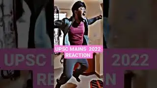 upsc mains 2022 result reaction | upsc mains result | vikas divyakriti #shorts