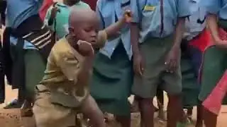 Funny bala song dance by African boy
