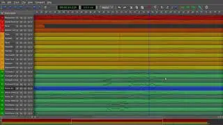 Qtractor and Linux Sampler Test