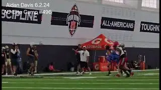 Aidan Davis at Auburn Elite Camp 6.2.2024