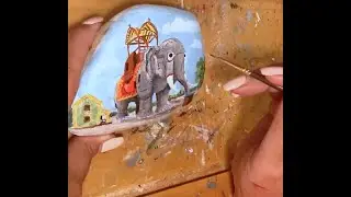 N.J. artist transforms rocks into mini paintings