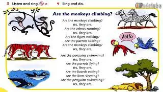 Are the monkeys climbing?