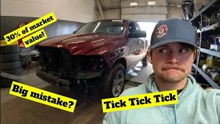 Buying a CHEAP Copart Ram 1500!