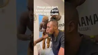 Jaywon and portable making the song &lsquo;Zelle &lsquo;.