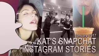 Katharine McPhee's snapchat/instagram stories | January 2017