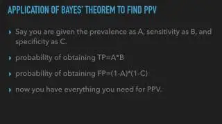 PPV, NPV and BAYES THEOREM: USMLE* Biostatistics-2