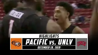 Pacific vs. UNLV Basketball Highlights (2019-20) | Stadium