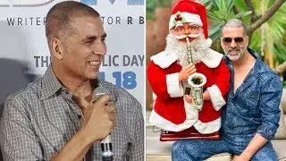 Akshay Kumar REACTS on his new BALD LOOK @ Padman Song Launch