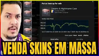 COMO VENDER SKINS EM MASSA - PARA O PASSE #canalnoobgo #skinscs2