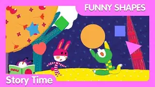 FUNNY SHAPES!! 🔴동그라미 🔺세모 🟥네모 그리고⭐ 별까지 다양한 모양으로 뭐든지 만들어 보자 [ Story Time ] 움직이는 동화책