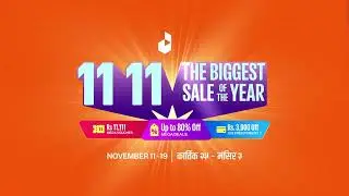 The Biggest Sale of the Year is Live | Daraz 11.11