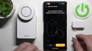 Wie koppelt man den NUKI Smart Lock 3.0 mit dem T&uuml;rsensor?