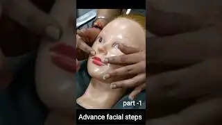 #Advance facial steps 🧿😊🖌️