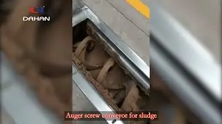 auger screw conveyor for sludge