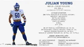 Julian Young - Colby College &lsquo;25 Career Highlights
