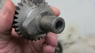 How to clean up and repair 1931 Harley Davidson VL Camshaft