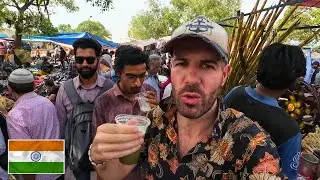 $0.25 Sugarcane Juice At India's Thieves Market 🇮🇳