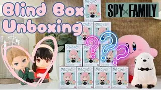 Ep#33 Slow Blind Box Unboxing Spy x Family Manga Series Buying Singles Trying to Collect Full Set.