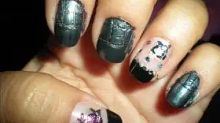 contest entry #1 to BeenaBop Handbag inspired Nail art contest sponsored by 1MINERALMAGIC