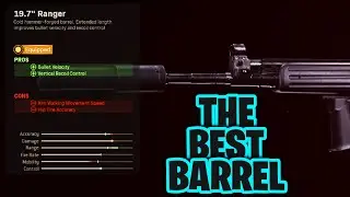 Which is the BEST BARREL for COLD WAR Rifles in Warzone? (Ranger vs Task Force)
