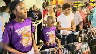 Phase II pan groove Steel Orchestra at Panorama Semis Large and Medium Bands