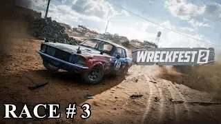 Wreckfest career race # 3 pc gameplay