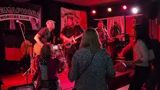 Jimi Hocking and Blues Roulette with Stefan Hauk at Semaphore Workers Club 12/7/25 Cold Shot (SRV)