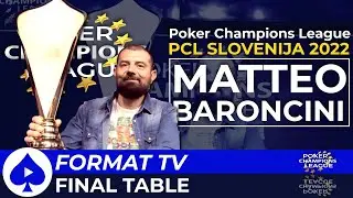 PCL Slovenija 2022 Poker Champions League Final Table TV FORMAT