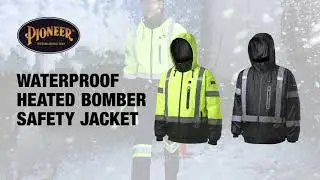 Pioneer Waterproof Heated Bomber Safety Jacket