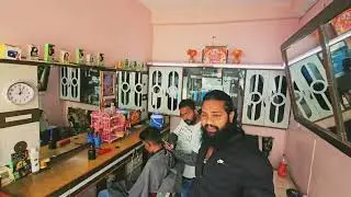 दाढ़ी और बालों की Care के साथ , गेहुं भी पिसवा लिया #haircare #Wheatgrind#nature#bangla#khet