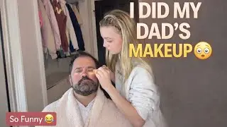 Do My Dad&rsquo;s Makeup With Me | Funny Family Video