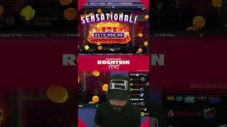 🌩️ MASSIVE ROSHTEIN WIN Zeus VS Hades! 🇬🇷 #bigwin #roshtein #slot #jackpot