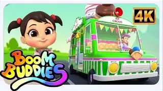Boom Buddies - B&aacute;nh Xe Tr&ecirc;n Xe Kem 🚚🍦| B&agrave;i H&aacute;t V&agrave; Vần Điệu D&agrave;nh Cho Trẻ Em