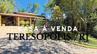 LINDA CASA DE CAMPO, À VENDA EM TERESÓPOLIS - RJ.