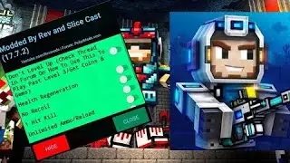 Pixel gun 3D MOD MENU V 1.7.72 (Unlimited, Coins, Gems, Max level, Rapid fire) NO Root