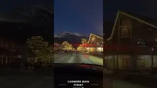#canmore #downtown #canada #alberta #canon #streetlife #street #light