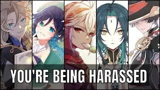 They see someone harassing you - genshin impact x listener asmr