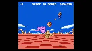 Space Harrier Прохождение 6. STAGE 18. Финал