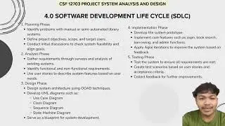 SAD - University Online Library Borrowing System Presentation