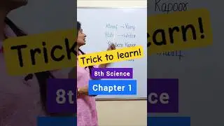 KHARIF CROP 🌾 Trick to learn - Class 8 Science Chapter 1 Crop Production And Management