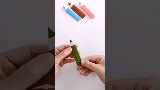 Origami tutorial easy Origami Pencil