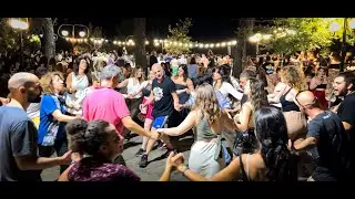 Dancing at the Panigyri/&pi;&alpha;&nu;&eta;&gamma;ύ&rho;&iota; @ Profitis Ilias | Ikaria/&Iota;&kappa;&alpha;&rho;ί&alpha;, Greece/&Epsilon;&lambda;&lambda;ά&delta;&alpha; 2025  (4k)