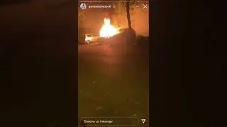 Ils ont br&ucirc;l&eacute; la voiture de Gamemix13